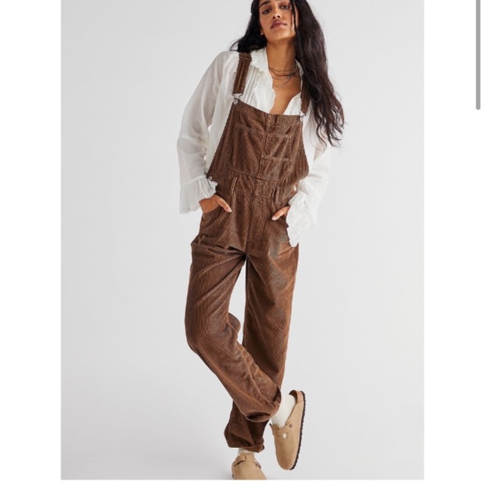 Free People Ziggy Corduroy Overalls